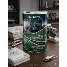 Xenol Hill Multi 15W-40 Apı Cı-4 - 18 Litre - Ağır Hizmet Dizel Motor Yağı