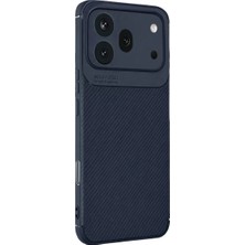 AK-SA-STR Newface Huawei Honor 600 Pro Auto Focus Karbon Kapak - Lacivert