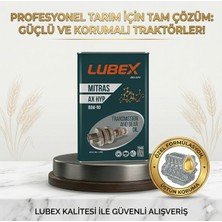 Lubex Mıtras Ax Hyp 80W-90 - Yüksek Performanslı Traktör Şanzıman ve Dişli Yağı (15 Kg)