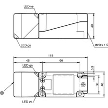 Pepperl+Fuchs 194779 - NBN40-U1-E2 - Pepperl-Fuchs