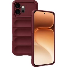 AK-SA-STR Newface Huawei Honor 600 Optimum Silikon - Bordo