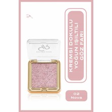 Golden Rose Glitter Glow Eyeshadow No: 02 Nova - Simli Kremsi Göz Farı