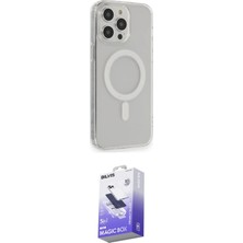 Nuveden Ieg™ Iphone 13 Pro Max Kılıf Pusula Çizgi Koleksiyonu - Siyah Bilvis 5in1 5d Magic Hayalet Ca