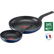 Tefal Titanyum 3'li Tava Seti - 28 Cm, Yapışmaz, Premium Pişirme