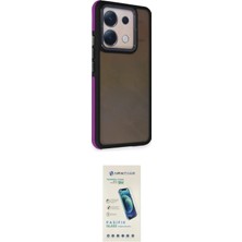 Nuveden Ieg™ Redmi Note 13 Pro 5g Kılıf Eksen Işık - Şeffaf Pasifik Cam Ekran Koruyucu