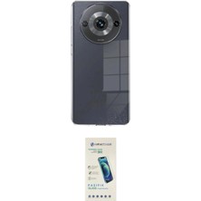 Nuveden Ieg™ Redmi A3 4g Kılıf Zirve Doku - Şeffaf Pasifik Cam Ekran Koruyucu