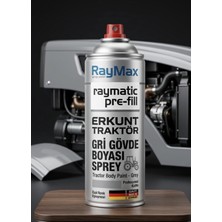 Erkunt Traktör Gri Gövde Boyası Sprey