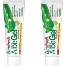 Farmasi Eurofresh Aloe Veralı Diş Macunu 2'li Set 2 Adet Aloe Vera Aromalı Hassas Dişler İçin Özel Formül