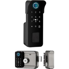 Koresan Sl2 Bluetooth Tuya Dijital Sürgülü Akıllı Kapı Kilidi