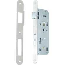 Kale 169 R40 Oval Nikel Banyo - WC Kilidi 40 mm Delikli Rozet Çelik Malzeme ile Güçlü Yapı