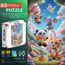 Soi Craft 80 Parça Gökyüzündeki Gizli Bahçe #1106