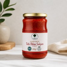 Yumna Organik Organik Sertifikalı Tatlı Biber Salçası Ilave Tuzsuz Cam 610GR.