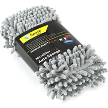 Caribre Spark MS7040 Mikrofiber Araç Yıkama Süngeri Çizik Önleyici Yüksek Köpük