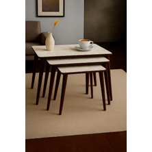 Istanbul 3'lü Zigon Sehpa %100 Mdf