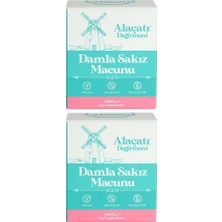 Alaçatı Değirmeni Damla Sakız Macunu 2'li Set 2 x 240 gr Vegan ve Doğal Tat Deneyimi