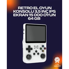 MiraLive Retro Oyun Cihazı – Çift Microsd Desteği, Çoklu Platform Uyumu, 3200 Mah Batarya
