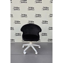 Tiliaoffice Coket Çocuk Çalışma Koltuğu - Beyaz | Beyaz Ayak V2