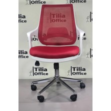 Tilia Office Tiliaoffice Port Ofis Çalışma Koltuğu - Krom Ayak V3