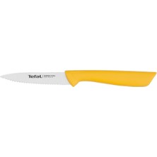 Tefal Colorfood Tırtıklı Soyma Bıçağı 8cm Sarı