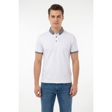 Raymons Erkek Polo Yaka Kısa Kollu Tişört Regular Kalıp T1000 BGL-ST05554