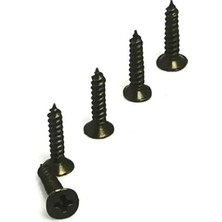 Asil Acar Home Klips, Menteşe, Ayak, Ağaç, Sunta Vidası 3X13 mm - Siyah 100 Adet