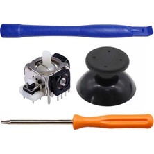 XBOX 360 Analog Motor Topuz T8 Tornavida Ayırıcı Tamir Seti 1+1 Siyah XBOX 360 Yedek Parça