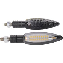 Moto Ulusoy Sinyal Takımı Siyah 1011 LED Sarı Işık