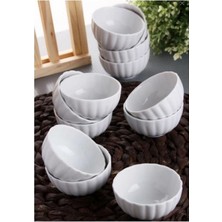 İpek Ipek WS96 Porselen Beyaz Reçellik 7 cm 6'lı