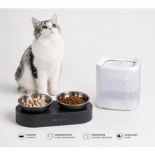 Petkit Nano Metal Mama Kasesi+Petkit Eversweet Solo Se Çelik Su Pınarı