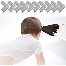 Evitrin Home® Kauçuk Bebek Çocuk Masa Sehpa Ünite Kenar Köşe Darbe Koruyucu Güvenlik Kiti