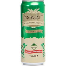 Promalt Stevialı  Alkolsüz Malt Içeceği 330 ml (2 Adet)