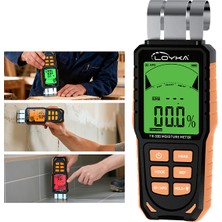 OEM TR-300 Ahşap ve Yapı Malzemesi Nem Ölçer Kumaş, Kıyafet, Halı, Deri ve Kağıt Nem Ölçer