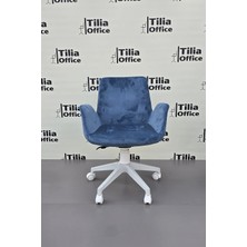 Tilia Office Tiliaoffice Maki Çocuk Çalışma Koltuğu - Beyaz | Beyaz Ayak