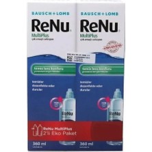 Renu Multiplus Lens Solüsyonu 360 ml 2'li (208 Tl Etiketli)