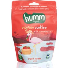Humm Organic Humm Organik Vegan Çilekli Kurabiye 55GR (2 Adet)
