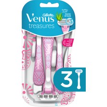 Gillette Venus Tıraş Makinesi Treasure Pembe 3'lü