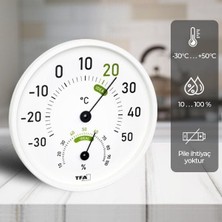 Tfa 45.2045.02 Geniş Göstergeli Analog Sıcaklık Nem Ölçer