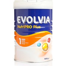 Evolvia Nutripro Plus 1 Bebek Sütü 1000 gr 0-6 Ay (3 Adet)