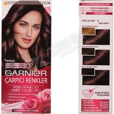 4 Adet Garnier Çarpıcı Renkler Saç Boyası 4.15