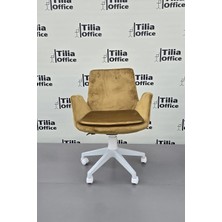 Tilia Office Tiliaoffice Maki Çocuk Çalışma Koltuğu - Beyaz | Beyaz Ayak V4