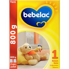 Bebelac 800 gr 1 Numara Bebek Sütü (4 Adet)