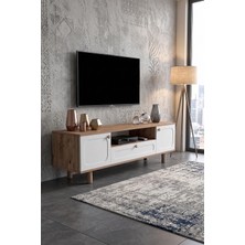 PlatinReyon Bohem 180 cm 3 Kapaklı Tv Ünitesi - Geniş Tv Sehpası - [sunta]