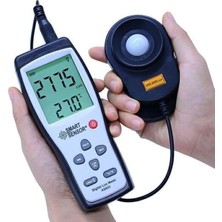 Smart Sensor AS823 As 823 Spiral Kablolu Işık Ölçer Lüksmetre