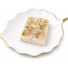 Beyaz Elmas Fıstıklı Saray Helvası 250 Gr - %100 Doğal Pancar Şekerinden Üretilmiştir - Antep Fıstıklı Geleneksel Tel Helva