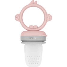 OiOi Püre Meyve Sebze Alıştırıcı Pinky Pink Powder Grey (2 Adet)