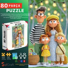 Soi Craft 80 Parça Bahçede Piknik Zamanı #1119