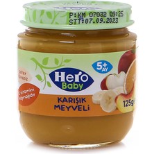 Hero Baby Karışık Meyveli Kavanoz Mama 125 gr