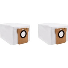 RotRever Xiaomi X20 Max / X20 Pro Robot Süpürge Uyumlu Toz Çöp Torbası Yedek Parça Seti-2 Adet