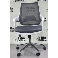 Tilia Office Tiliaoffice Port Ofis Çalışma Koltuğu - Krom Ayak V2