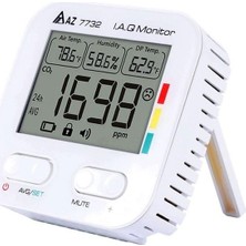 OEM Az 7732 Karbondioksit Sıcaklık Nem Ölçer Sadece Pil Ile Çalışır